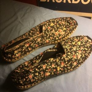 Floral flats